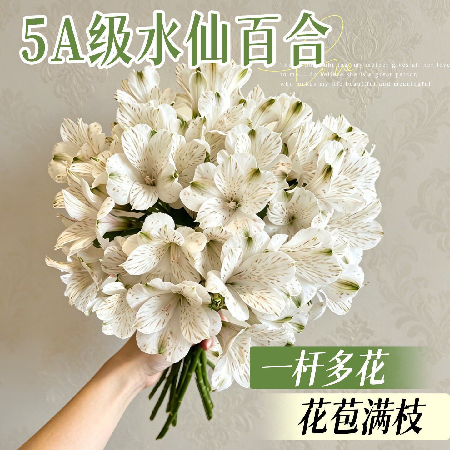 临雅水仙百合花鲜切花云南直发图片