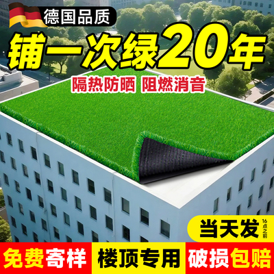 【楼顶专用】加厚隔热仿真草坪