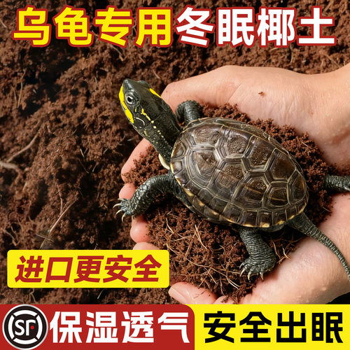 【乌龟冬眠专用椰土】灭菌率100%