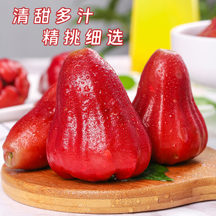 新鲜冷冻莲雾速冻莲雾块当季新鲜莲雾块冰糖莲雾原料1kg