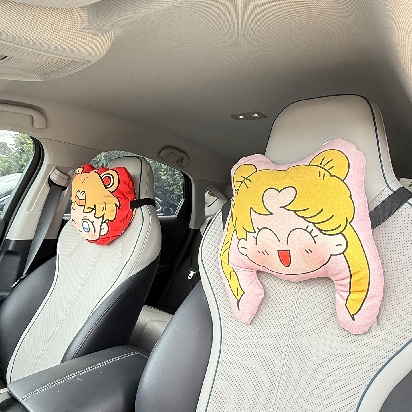 美少女战士卡通汽车头枕护颈枕