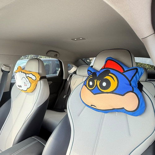 蜡笔小新小白汽车头枕护颈枕