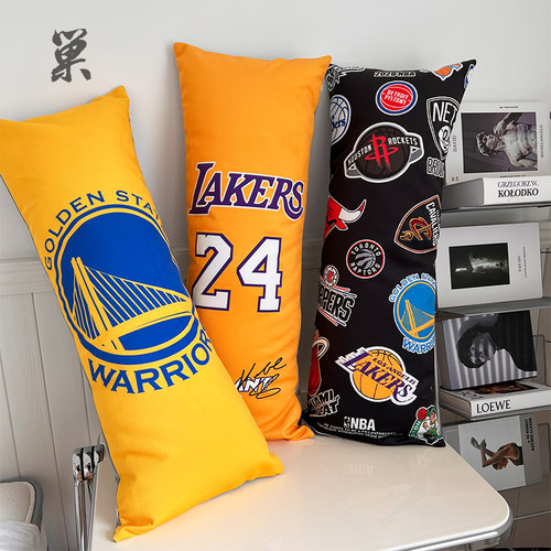NBA科比抱枕床头靠垫夹腿长条枕