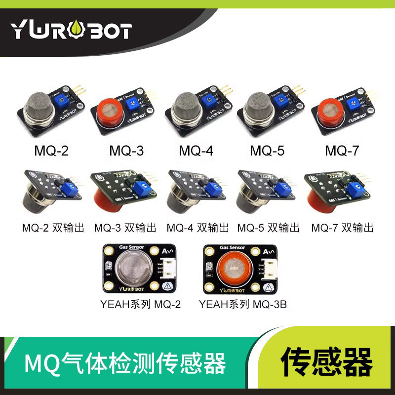 MQ-2可燃气体传感器Arduino图片