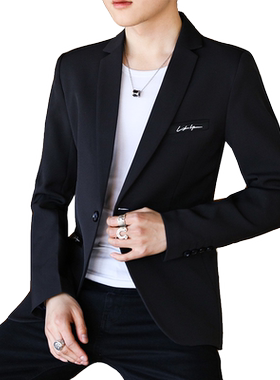 男士西服外套秋季韩版礼服帅气