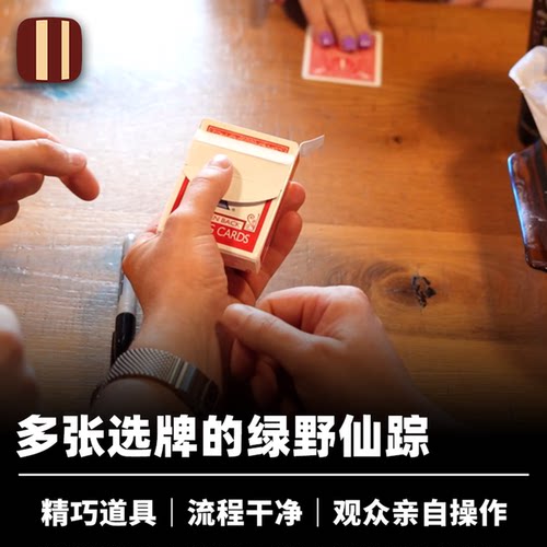 培根魔术 多重绿野仙踪 What The Flip 经典创新 近景纸牌 企鹅