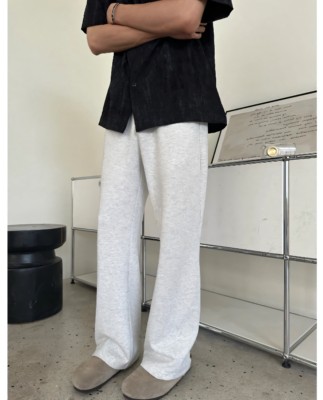 【IRONCLAD】美式重磅太空棉廓形微喇卫裤男秋休闲长裤