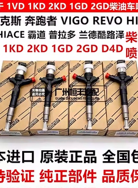 适用海拉克斯VIGO REVO HILUX海狮普拉多兰德酷路泽柴油车喷油嘴