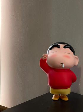 【新家的100个快递】蜡笔小新摆件大号桌面手办装饰客厅电视玄关