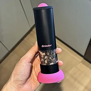 【厨房好物】电动白胡椒粒带研磨器粗细可调现磨海盐黑胡椒研磨机