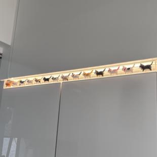 冰箱顶上面的摆件招财猫咪桌面摆件玄关装饰客厅电视柜桌面装饰品