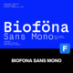8字重Biofona现代极简品牌标识商标logo标题无衬线英文字体家族