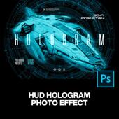 90年代复古未来主义时尚 赛博朋克HUD怀旧科幻单色滤镜ps特效样机