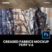 家纺织物布料面料床单印花图案设计贴图ps样机素材展示效果模板