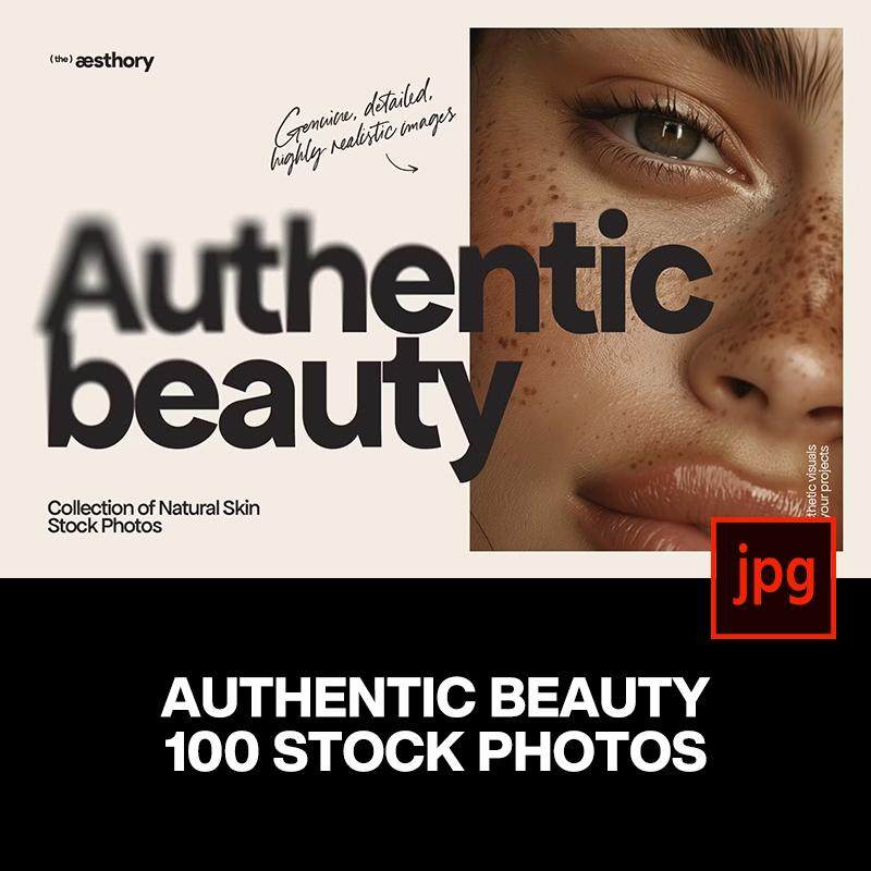 100款美妆护肤化妆品女性面部雀斑毛孔肌肤特写高清背景图片素材