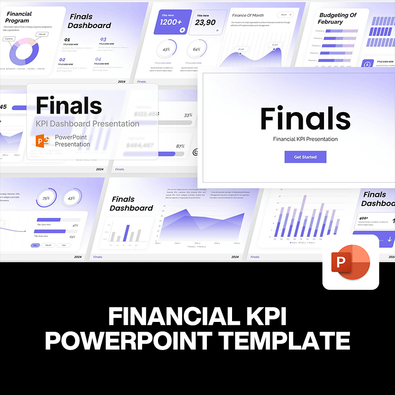 30页金融财务KPI绩效考核指标数据分析培训柱状图表ppt演示模板