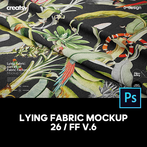 全棉莫代尔纯棉服装床单面料布料褶皱ps智能贴图样机素材psd模板