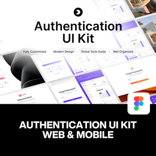 90屏用户登录注册OTP验证密码恢复身份验证流程UI界面设计模板
