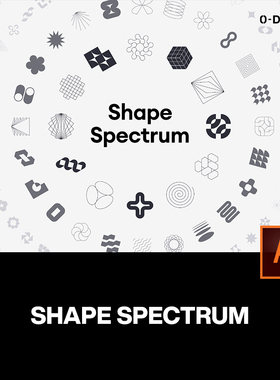 3000款创意抽象艺术酸性logo标识几何图形icon图标ai矢量设计素材