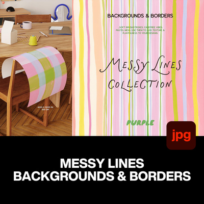 60款复古手绘时尚艺术条纹方格边框装饰背景底纹图案高清图片素材