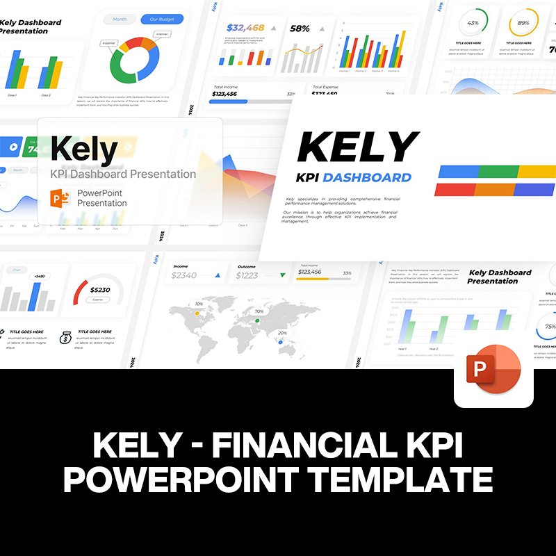 30页专业财务资金KPI预算成本利润管理图表数据分析管理ppt模板