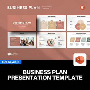 40页商业投资战略计划运营管理方案公司企业介绍融资提案ppt模板