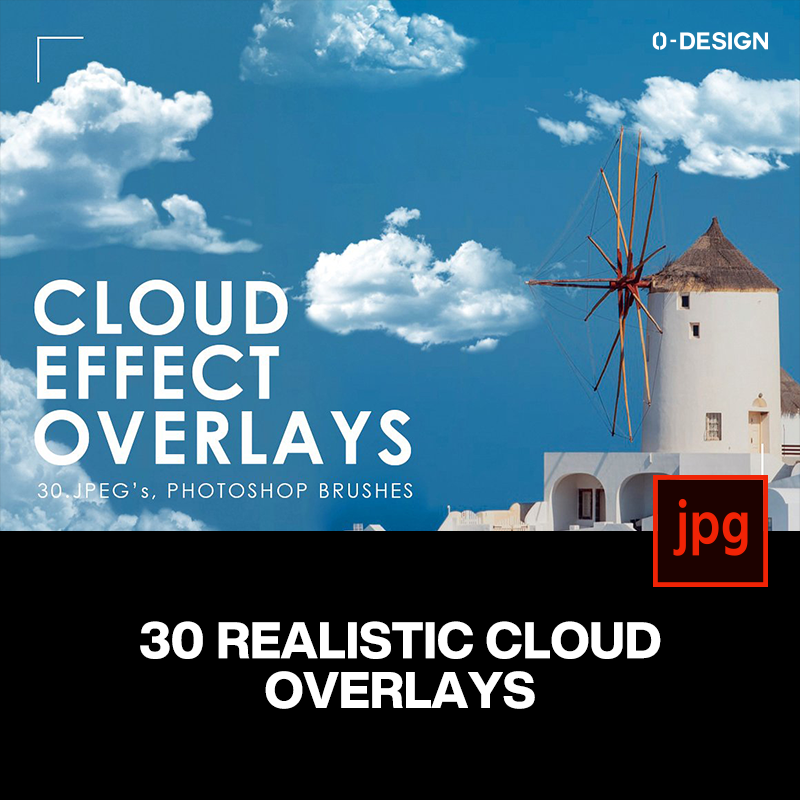 30款高清真实天空蓝天白云层云朵叠加ps笔刷背景png免抠图片素材