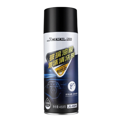 车仆聚冷玻璃油膜泡沫清洗剂