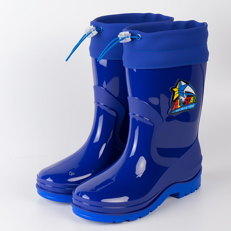 大童学生专用束口雨鞋