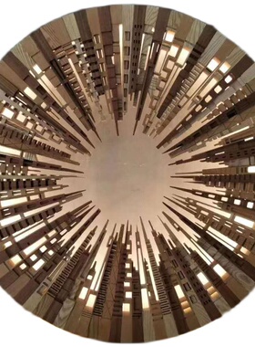 实木新中式玄关工艺品