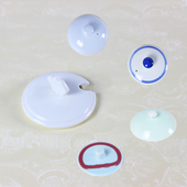 茶壶盖杯盖调味罐有孔盖调料壶盖子单个陶瓷油醋壶辣椒罐配件单卖