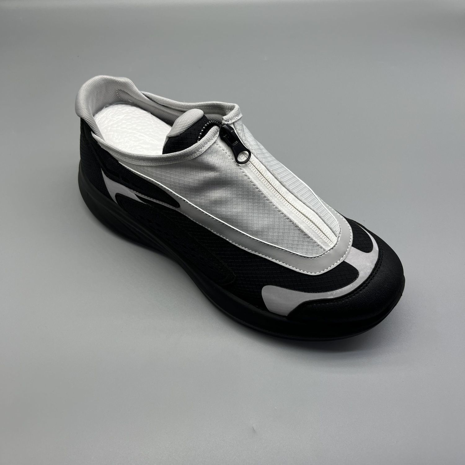 透气运动鞋男2025新款网鞋户外休闲潮鞋徒步登山鞋男士缓震慢跑鞋