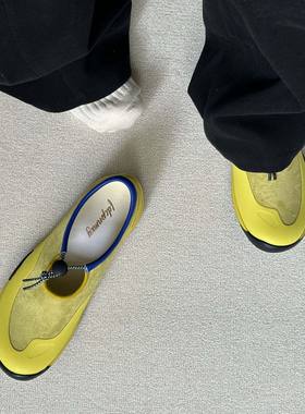 乐福鞋软底徒步平步赤足鞋冬季懒人休闲运动鞋舒适男士通勤德训鞋
