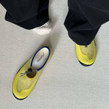 乐福鞋软底徒步平步赤足鞋夏季懒人休闲运动鞋舒适男士通勤德训鞋