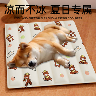 宠物冰垫凉席垫子狗狗夏天凉垫猫咪冰床睡垫地垫降温用品夏季冰窝