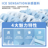 大码冰丝休闲裤子男士夏季薄款阔腿直筒西裤速干垂感九分裤403P65，男装休闲裤，电商A400（原B301）
