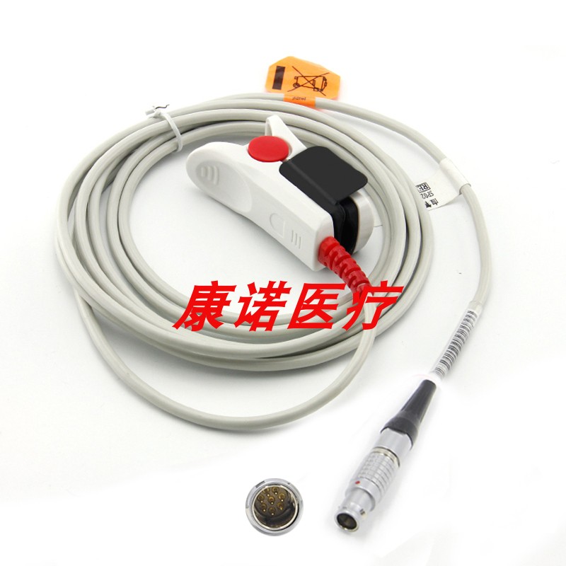 兼容深圳科曼COMEN监护仪8针masimo SET加密模块 C60 C80 血氧线