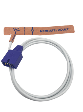 供应兼容迈瑞奈普特nellcor9针无纺布加密 一次性血氧探头 SPO