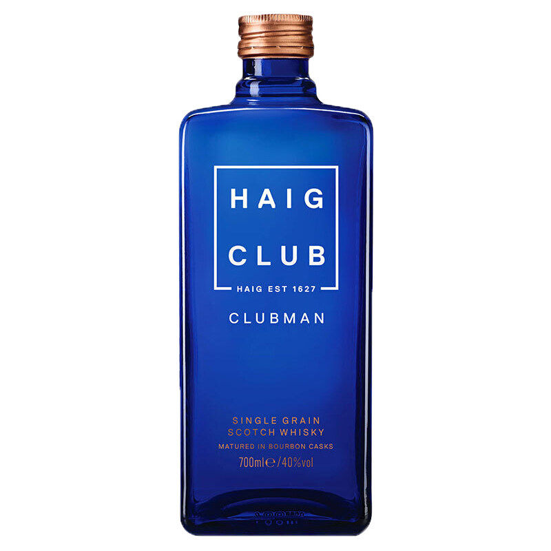 磕碰瑕疵损标Haig Club翰格雅爵单一谷物苏格兰威士忌洋酒700ml