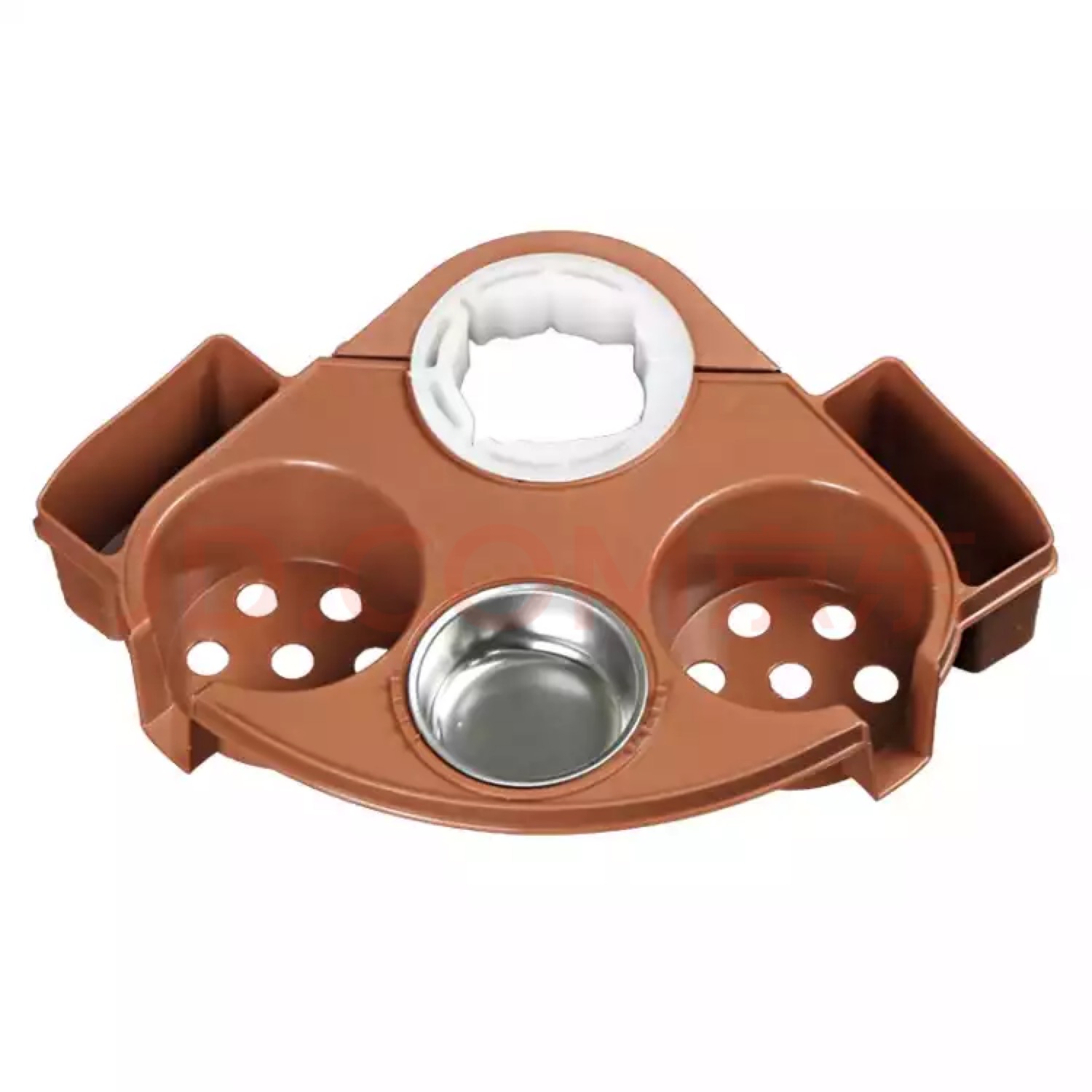 杯托茶水架圆形旋转塑料麻将机