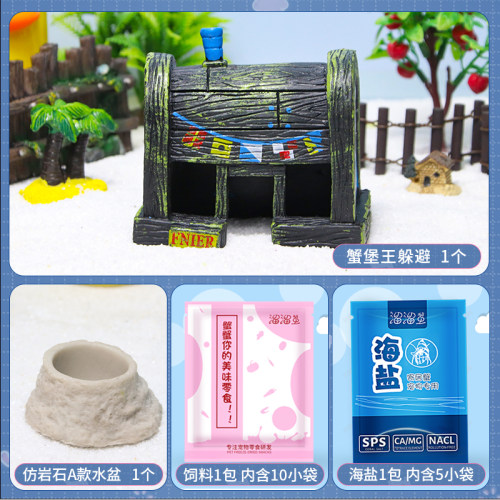 蟹堡王躲避屋乌龟仓鼠寄居蟹爬宠