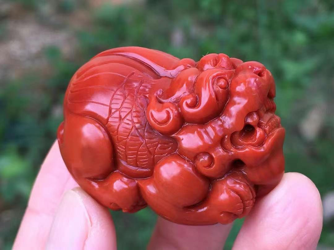 瓦西南红貔貅吊坠古玩霸气平安扣无事牌海纹石铜发晶紫龙晶和田玉