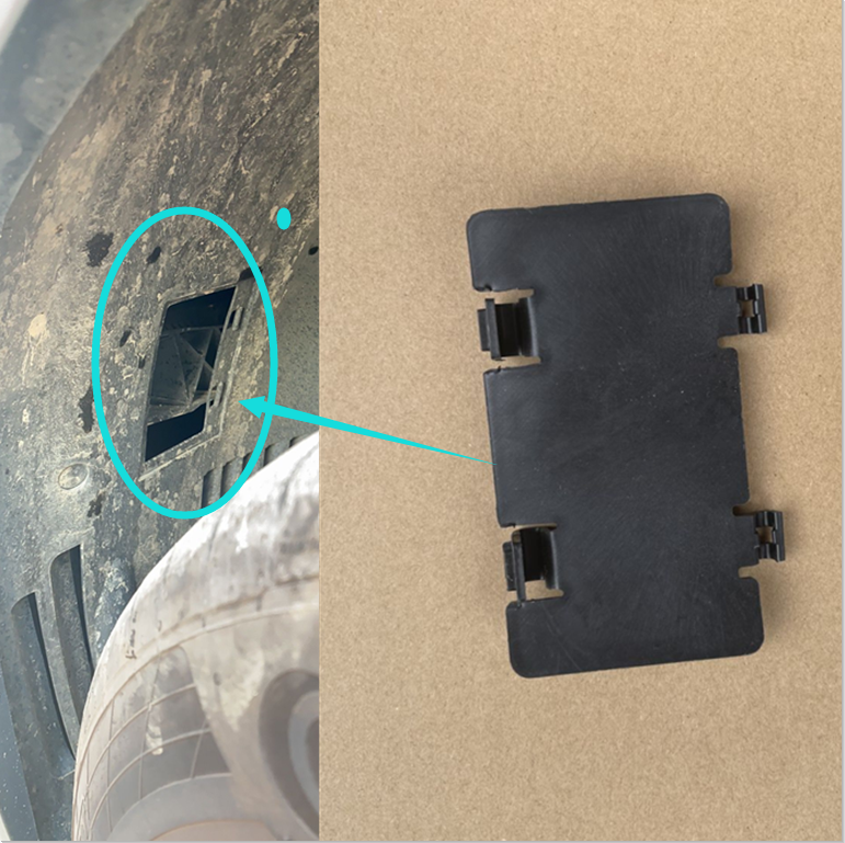 奔驰GLEGLS叶子板内衬小盖板