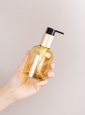 优质高档塑料PET油泵瓶茶籽油分装空瓶乳液瓶沐浴露洗发水按摩油