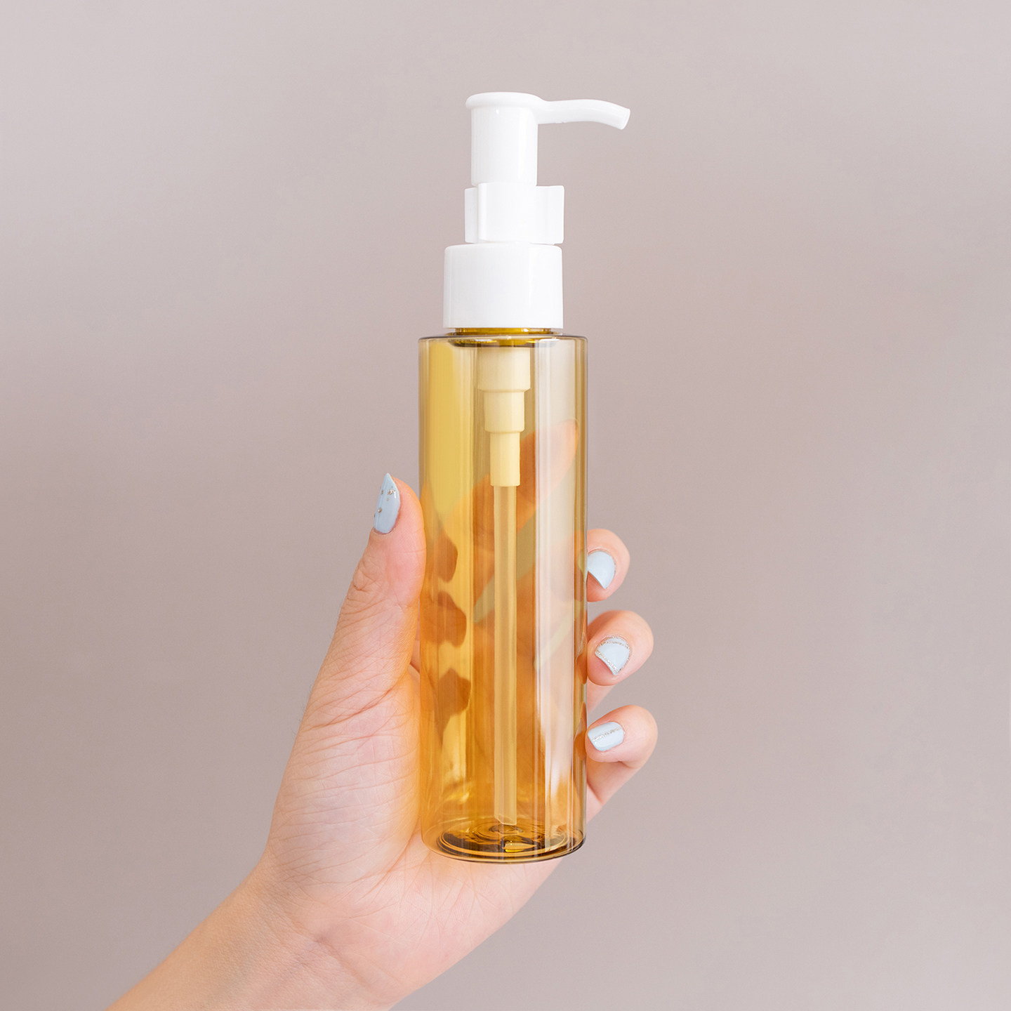 茶油沐浴油按摩油橙色PET瓶塑料瓶乳液按压瓶旅行分装空瓶子遮光