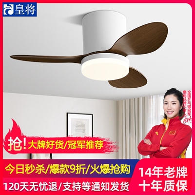 中古风2025新款风扇灯卧室书房吊