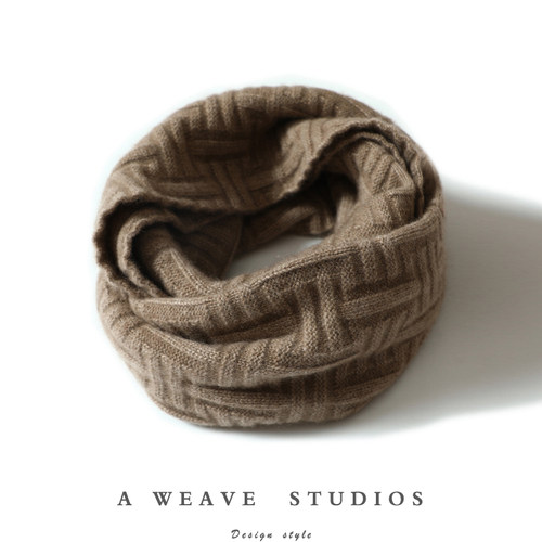 启超高端100%纯山羊绒围脖