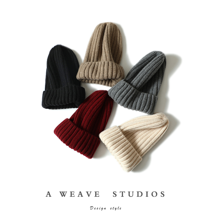 启超高端100%纯山羊绒帽子