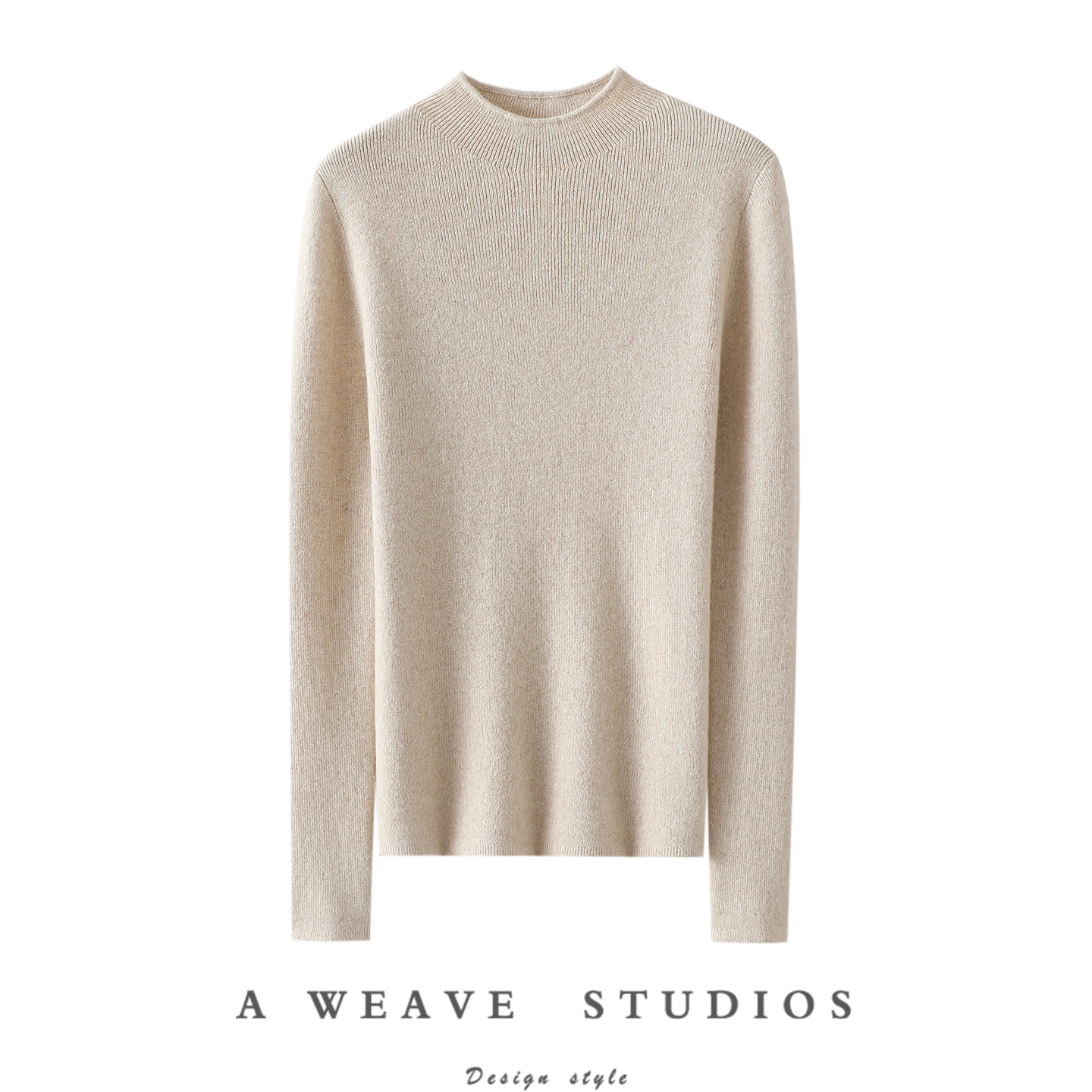 启超官方高端100%纯山羊绒衫