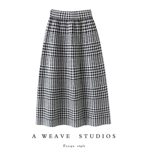 启超高端100%纯山羊绒裙